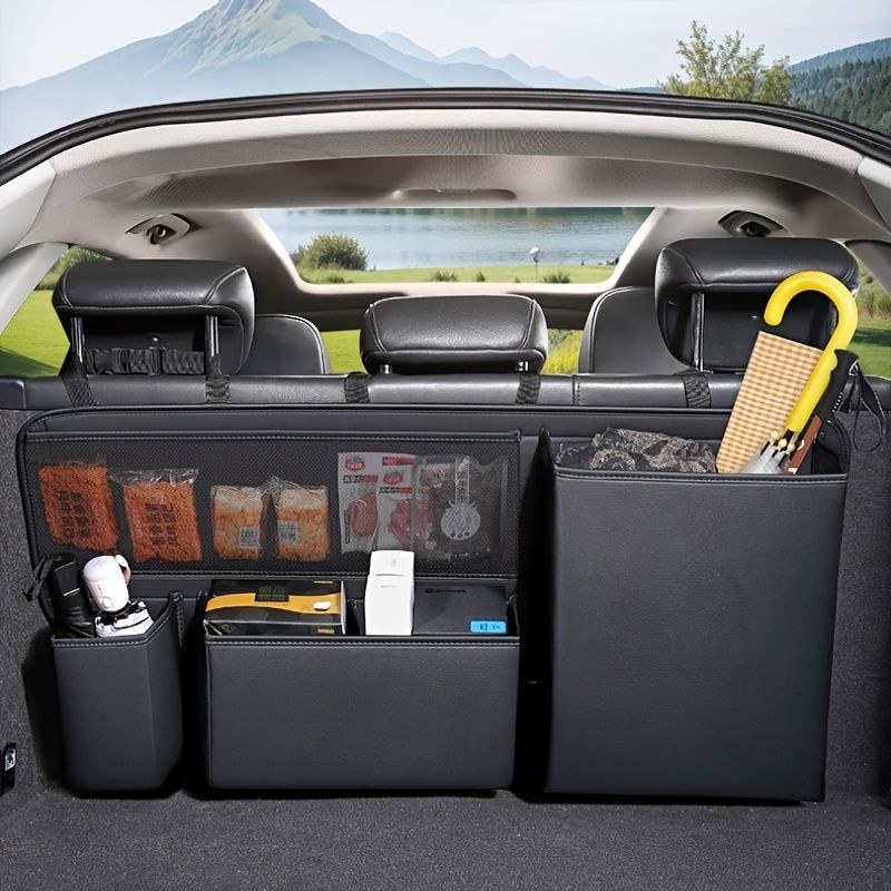 car trunk organizer, car storage, car accessories, high quality organizer, multiple compartments, trunk storage solution, Australia car organizer