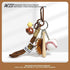 Miu-Style Baseball-Themed Couple Bag & Key Chain - baseball - Size 3