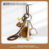 Miu-Style Baseball-Themed Couple Bag & Key Chain - baseball - Size 5