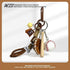 Miu-Style Baseball-Themed Couple Bag & Key Chain - baseball - Size 6