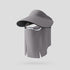 sun protection hat, detachable face mask hat, outdoor sports hat, lightweight sun hat, breathable hat, neck covering hat, foldable hat, unisex summer hat - Gray - Size L