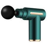 Green Portable Deep Tissue Massager | 6-Speed & 4 Heads & 15-Min Timer｜Professional Muscle Recovery, Anytime Anywhere