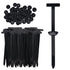 150 Pcs Nylon Universal Cable Buckle for Car - Self-Locking & Easy Installation Zipper Clamp Pin & Button Design - UV Resistant Zipper Tie Tie for Quick and Easy Car Everyday Repair