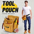 Leather Tool Pouch Tool Storage Australia Adjustable Belt Tool Pouch Fine - Yellow - Size regular