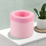 1 pc pink Silicone Ice Cube Cup – Freezable & Reusable Ice Maker, Perfect for Home, Bar, Pub, Club, and Outdoor Summer Drinks in Light Blue, Ideal for Cocktails and Fresh Fruit Infusions