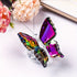 Five colors**"Crystal Wing Radiance" | 5.5cm Gradient Crystal Butterfly Sculpture — Poetry Captured in a Moment, an Eternal Gift Illuminating Space and Heart**
