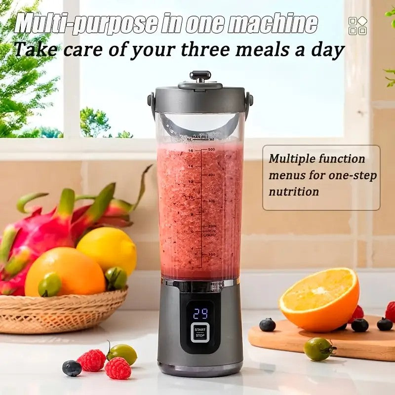 Enjoy powerful, effortless mixing for daily nutrition and on-the-go refreshments. Compact, easy to operate, and perfect for active lifestyles.