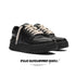 Bread Shoes Chunky Sneakers Casual Sneakers Australia Height Increasing Shoes - Black - Size 9(AU9/EU42)