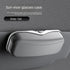 Car Travel Three-Piece Set: Push-Open Eyeglass Case, Universal Storage Case, and Secure Organizer—Complete On-the-Go Storage, Peace of Mind Every Journey(Grey)