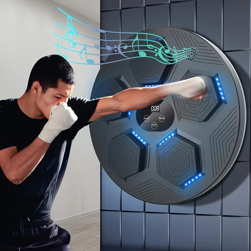 Smart Boxing Training Device: 18 Music Modes + Adaptive System + Minimalist Wall Mount, Creating a Professional-Grade Immersive Home Fitness Experience