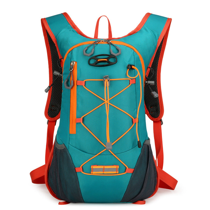 Hunan color-Capacity Storage Backpack, featuring a main compartment with multiple organized pockets for efficient item arrangement. Ideal for daily commuting and short trips, offering practical and convenient storage solutions.