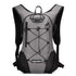Grey Large-Capacity Storage Backpack, featuring a main compartment with multiple organized pockets for efficient item arrangement. Ideal for daily commuting and short trips, offering practical and convenient storage solutions.