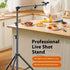 **Multi-Angle Flexible Shooting Stand: Your All-in-One Portable Assistant for Stable HD Live Streaming and Content Creation**