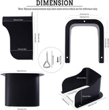 Doorbell Rain Cover, Ring Doorbell Anti-Glare Cover, Steel Doorbell Protector Cover, Compatible with Most Video Doorbell