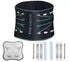 Lumbar Support Belt, featuring 8X Enhanced Lumbar Support, designed with a 3D massage pad, unisex back support strap, breathable and adjustable shoulder straps, available in green.（Size XL）