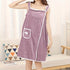 1-Piece Bath Towel with Pocket, Wearable Bath Towel, Bathroom Shower Supply, Can be Used as Robe, Nightgown, Sexy Strap Dress, Blanket, Indoor/Outdoor Fitness Sauna Shawl, Easy to Carry, Machine Washable（Purple）