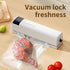 **1pc white Portable Wireless Vacuum Sealer｜USB Charging Compact Design, One-Touch Sealing for Long-Lasting Freshness, Ideal for Home & Outdoor Use**