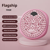 Magnetic Foot Massage & Waist Twisting Disc｜Home Body-Shaping Fitness Equipment, Silent Anti-Slip Dual-Function, Promotes Circulation & Improves Sleep（pink）