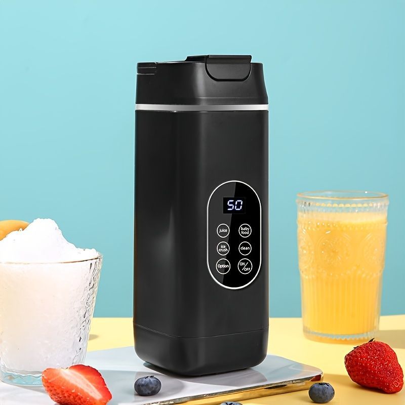 Portable Blender Compact Blender Multifunctional Blender Juice Blender Baby - Black - Size 001