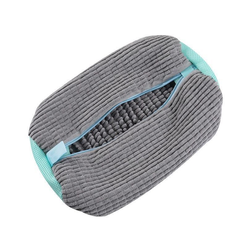 Shoe Washing Machine Bag Durable Shoe Bag Shoe Cleaning Accessory Sneakers - Gray - Size 001