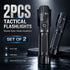 High-Power Flashlight Zoom Flashlight IP44 Flashlight Outdoor Flashlight - Black - Size 01