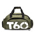 Travel Duffel Bag T60 Duffel Durable Travel Bag Stylish Gym Bag Weekend Bag - Military green - Size 50-30-28CM