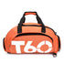 Travel Duffel Bag T60 Duffel Durable Travel Bag Stylish Gym Bag Weekend Bag - Orange - Size 45-25-23CM