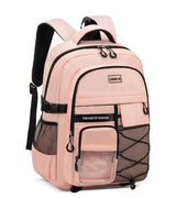 Teenager Backpack Safe Materials Backpack Multiple Compartments Backpack Ample - Pink - Size 44-32CM