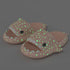 Ladies Shark Slippers Glowing Glitter Slippers Quick-Dry Slippers Non-Slip EVA - Pink - Size 40