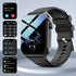 Smart Watch 1.83-Inch Screen Wireless Call Wireless Music Voice Control Sports - Black - Size 001