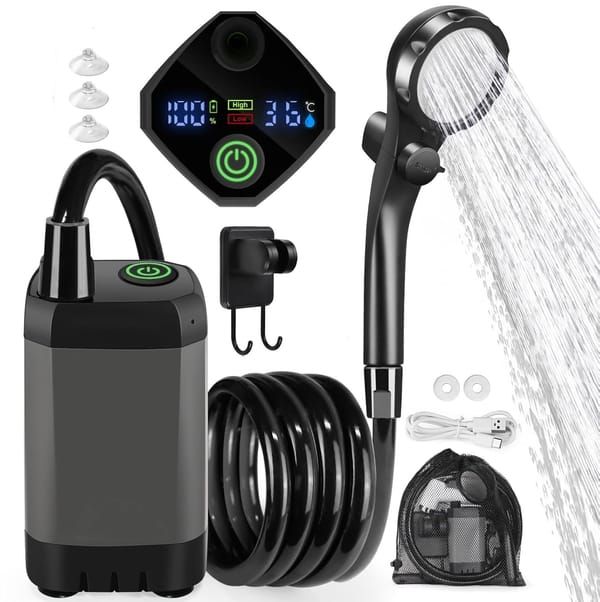 Body exfoliating long handle shower brush, gentle exfoliating body scrub, easy to clean, rich foam, long-lasting fragrance