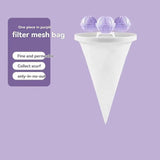Washing Machine Lint Catcher 3 Piece Lint Catcher Laundry Lint Removal - Purple - Size 01