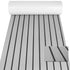 EVA Foam Boat Floor Mat 240x30x0.6 cm Light Grey
