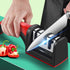 Professional multi-function tungsten carbide ceramic sharpening stone, can be used for rough grinding and fine grinding, kitchen craft knife, scissors, daily knife maintenance tool, suitable for home kitchen and handicraft studio scenes, is a good choice 
