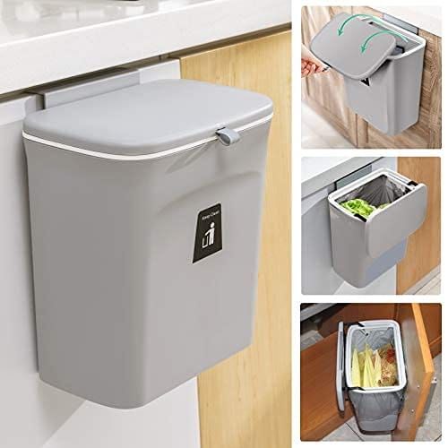 Wall-Mounted Kitchen Trash Can