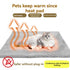 Self-Heating Insulated Pet Fleece Mat 60x90cm