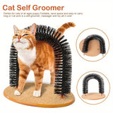 Cat grooming and scratching toys that cats can't resist - Cat Arch Self-Groomer: pamper your cat with massages and grooming brushes!