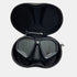 Professional adult small face free diving mask snorkeling mask box set, high-definition tempered glass electroplated lens, no / with camera bracket base snorkeling mask, small face fishing hunting snorkeling seaside play mask equipment