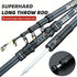 Ultra-hard carbon fiber fishing rod 3m, with anti-slip handle and metal ground inserts - suitable for sea rock fishing, surfing casting and long-range casting