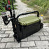 Double-layer multi-function outdoor storage fishing box, can be used as a stool, convenient storage of various fishing lines, bait, live fish.