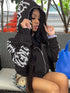 Y2k Hoodie Gothic Streetwear Women&