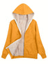 Fleece-Lined Hooded Jacket Women&