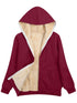 Fleece-Lined Hooded Jacket Women&