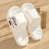 EVA One-Step-On Slippers - All-Season Unisex Design - White - Size 8(AU8/EU41)