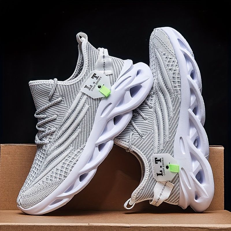 Unisex Breathable Soft-Soled Shoes - Black - Size 5(AU5/EU36)