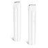 2-in-1 Waterproof Body Trimmer & Shaver – 3mm/6mm Guide, Floating Head, Painless Hair Removal for Women - White - Size 20cm