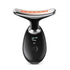 Face Neck Tool for Skin Care, Electric Neck Face Lifting Device for Wrinkle Removal - Black - Size 89mm