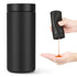Silicone Dish Soap Dispenser, Reusable Dish Soap Bottle, Refillable Dish Soap Squeeze Bottle, 240ml/8oz Dishwashing Liquid Dispenser, Portable Hand Soap Bottle for Kitchen Sink - Black - Size 14cm