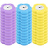 36 Pack Disposable Toilet Bowl Cleaner Wand Refills, 360° Sponge Replacement Heads for Wall Mounted Brush System, Hygienic Deep Cleaning Bathroom Scrubber Pads