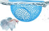 Floating Betta Hide & Shrimp Cave – 3D Printed Aquarium Hammock, Feeder & Rest Spot – Floating Betta Log & Cave Decor for Nano Tanks, Corydoras, Shrimp & Small Fish – Safe PLA, Patent Pending - Blue - Size S